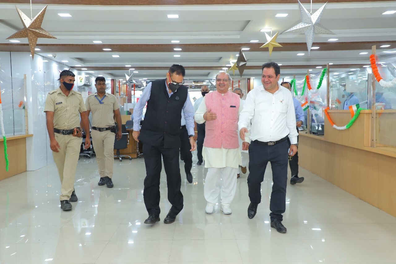 RBI inspection team visiting The Panipat Urban Co-Operative Bank
