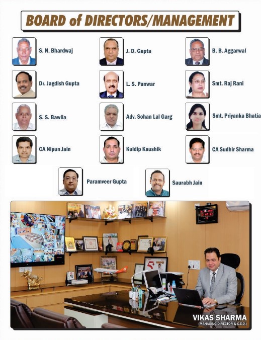 Board of Directors and Management — The Panipat Urban Co-Operative Bank Ltd.